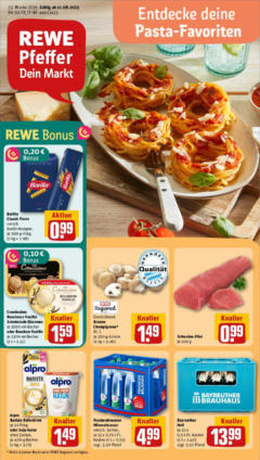 Rewe prospekt Merkendorf	 gültig ab dem 11.08.2025