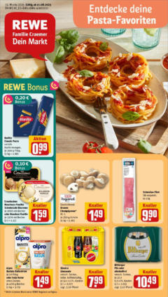 Vorschau von dem Prospekt des Geschäftes Rewe, gültig ab dem 11.08.2025