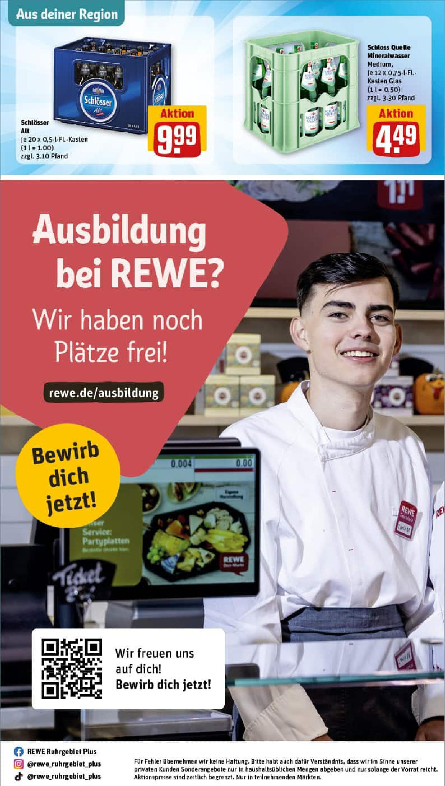 REWE Prospekt ab 11.08.2025 zum Blättern » Angebote | Seite: 27 | Produkte: Mineralwasser
