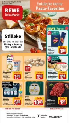 Rewe prospekt Essen	 gültig ab dem 11.08.2025