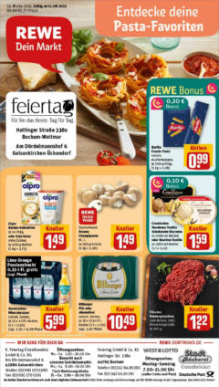 Rewe prospekt Bochum	 gültig ab dem 11.08.2025