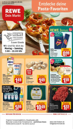 Rewe prospekt Essen	 gültig ab dem 11.08.2025