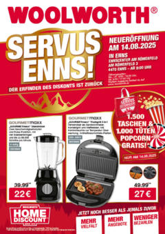Vorschau von dem Prospekt - Woolworth Servus Enns! gültig ab 10.08.2025