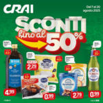 Crai Sconti fino al 50% - al 20.08.2025