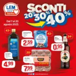 Lem SuperStore Sconti 20% 30% 40% - al 20.08.2025