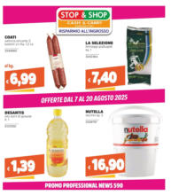 OFFERTE DAL 7 AL 20 AGOSTO 2025