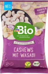 dmBio Cashews mit Wasabi