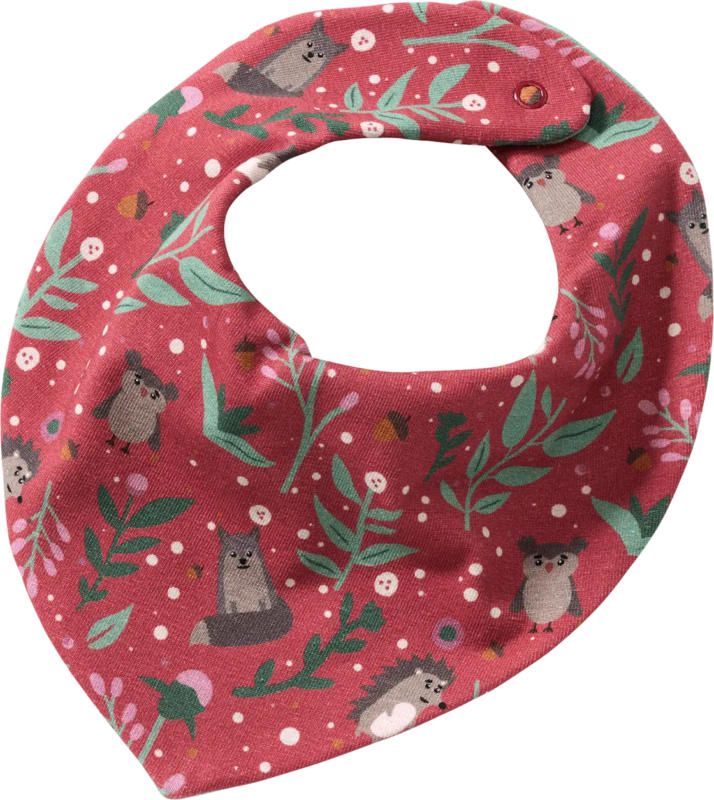 ALANA Halstuch mit Waldtier-Muster, rot