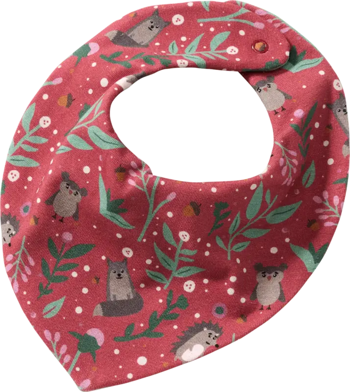 ALANA Halstuch mit Waldtier-Muster, rot
