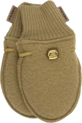 Mikk-Line Handschuhe mit Merinowolle, khaki, Gr. 74/80