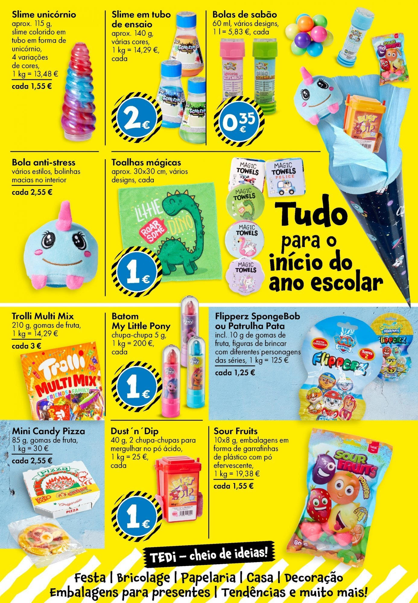 TEDi - folheto » de 06/08/2025 - 16/08/2025 | Página: 4 | Produtos: Batom, Sabão, Pizza, Gomas