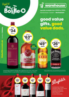 Preview of catalogue Catalogue Burdell from shop The Bottle-O valid 11/08/2025