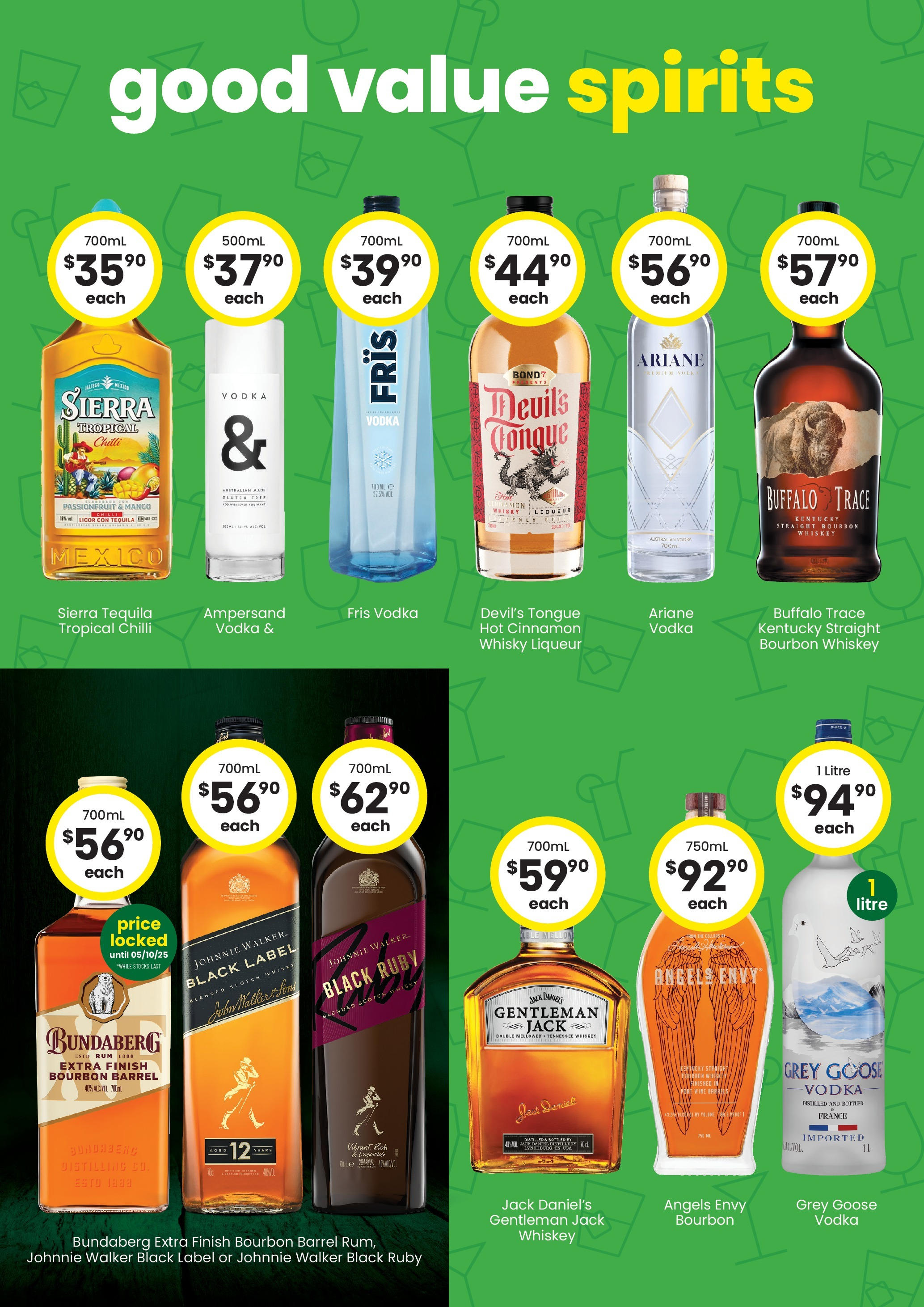 The Bottle-O Catalogue Wondunna - 11/08/2025 > weekly / monthly specials | Page: 4 | Products: Passionfruit, Vodka, Scotch, Chilli