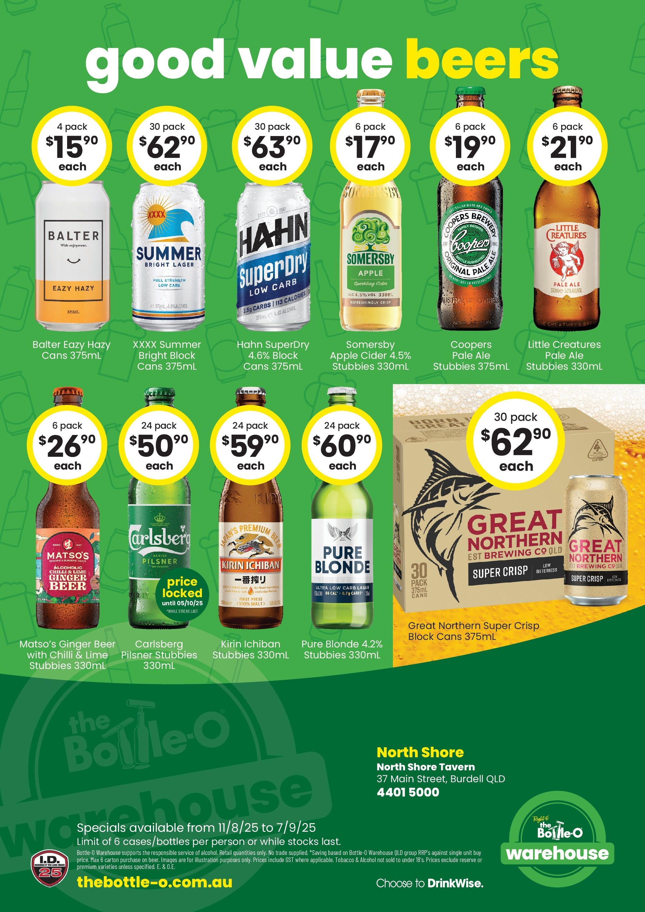 The Bottle-O weekly catalogue from 11/08/2025 ?️ | Page: 6 | Products: Ginger, Chilli, Lime, Press The Bottle-O Catalogue Burdell - 11/08/2025 > weekly / monthly specials | Page: 6 | Products: Ginger, Chilli, Lime, Press