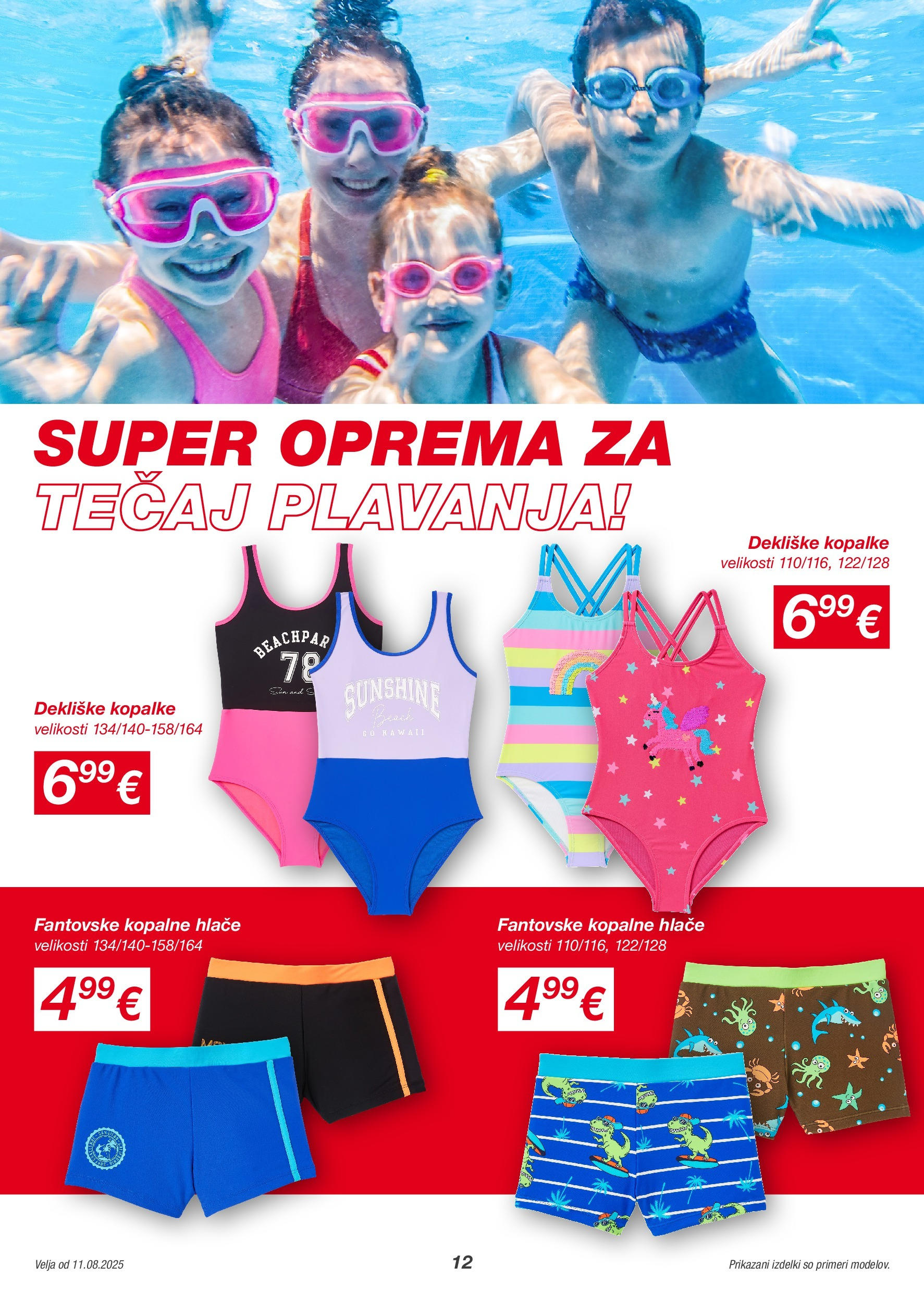Kik - KiK: Presegamo veselje ob naraščaju-2025-08-17 veljaven od 10.08.2025 | Stran: 12 | Izdelki: Hlace, Kopalke