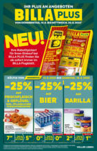 BILLA PLUS: Flugblatt Wien