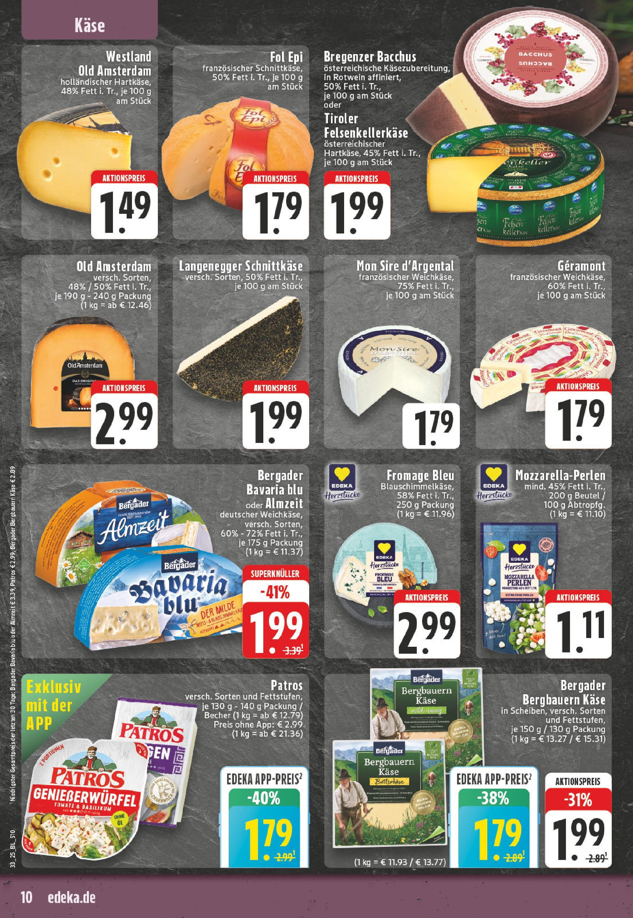 Edeka prospekt Alfter-Witterschlick (ab 10.08.2025) » Angebote Online | Seite: 10 | Produkte: Geramont, Käse, Rotwein, Mozzarella Edeka prospekt Alfter-Witterschlick (ab 10.08.2025) » Angebote Online | Seite: 10 | Produkte: Geramont, Käse, Rotwein, Mozzarella