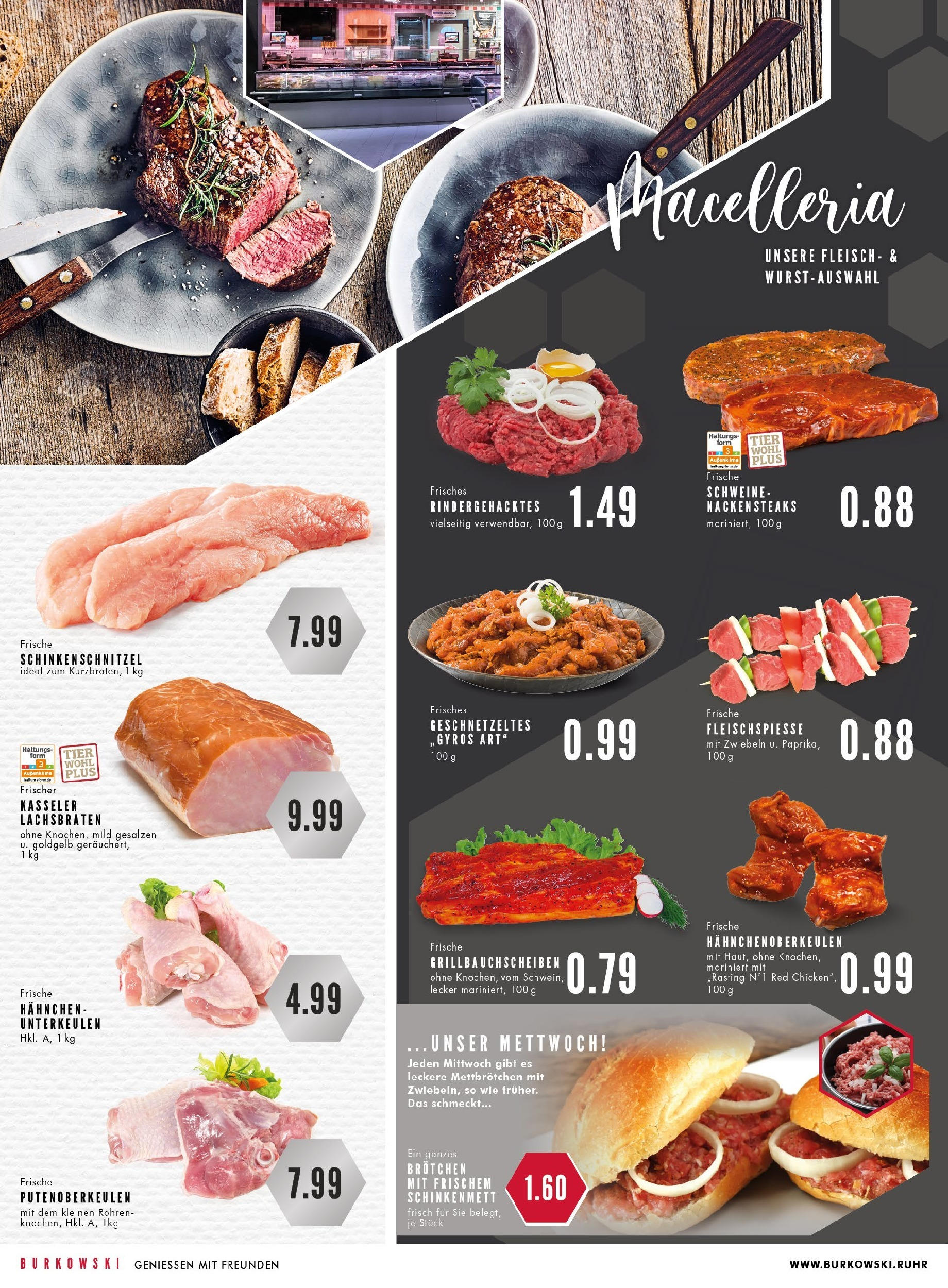 Edeka prospekt Essen (ab 11.08.2025) » Angebote Online | Seite: 4 | Produkte: Nackensteaks, Hahnchen, Zwiebeln, Fleisch Edeka prospekt Essen (ab 11.08.2025) » Angebote Online | Seite: 4 | Produkte: Nackensteaks, Hahnchen, Zwiebeln, Fleisch