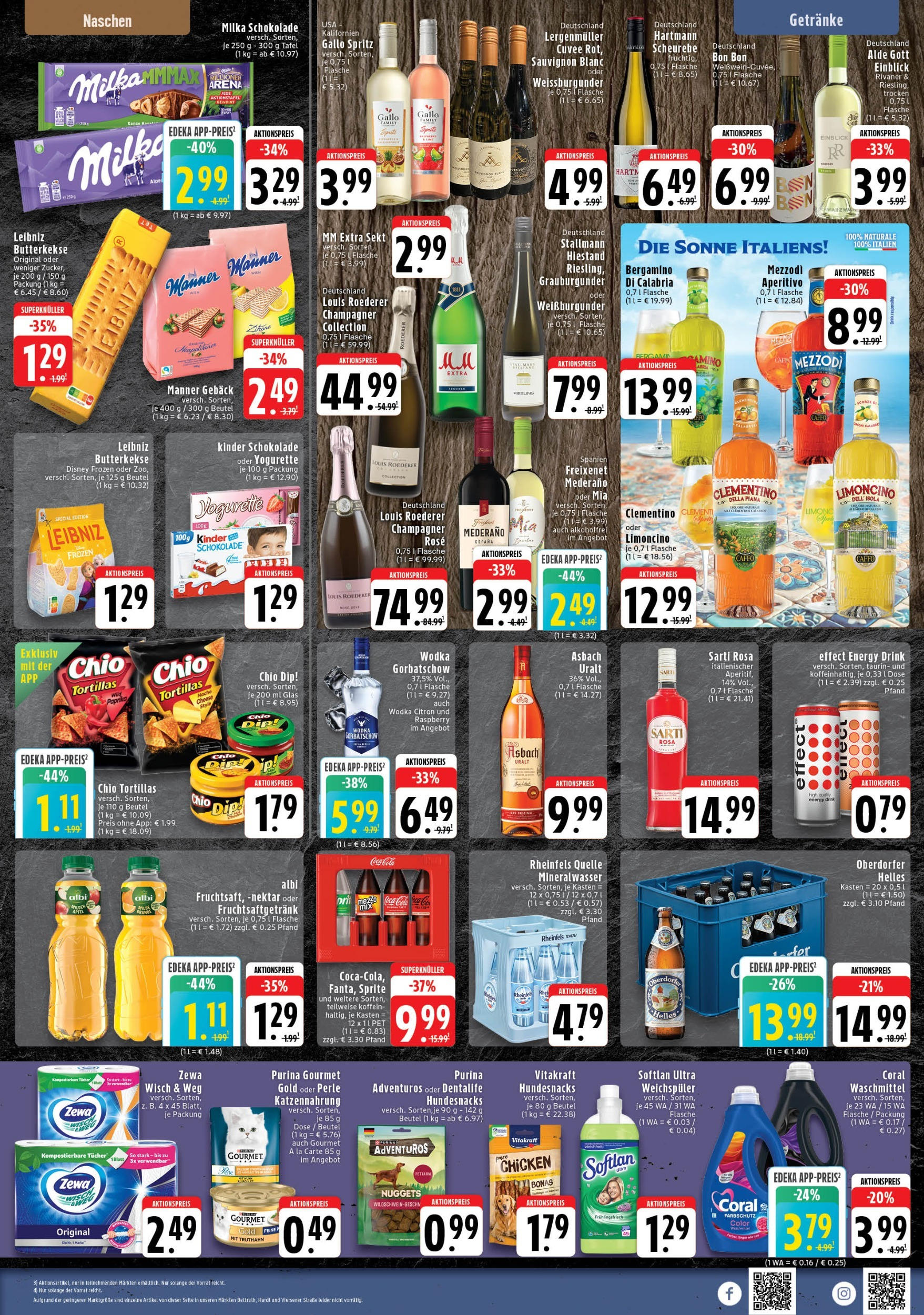 Edeka prospekt Mönchengladbach	 (ab 11.08.2025) » Angebote Online | Seite: 7 | Produkte: Yogurette, Schokolade, Freixenet mederano, Paprika