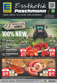 Edeka prospekt Düsseldorf - Bilk	 gültig ab dem 11.08.2025