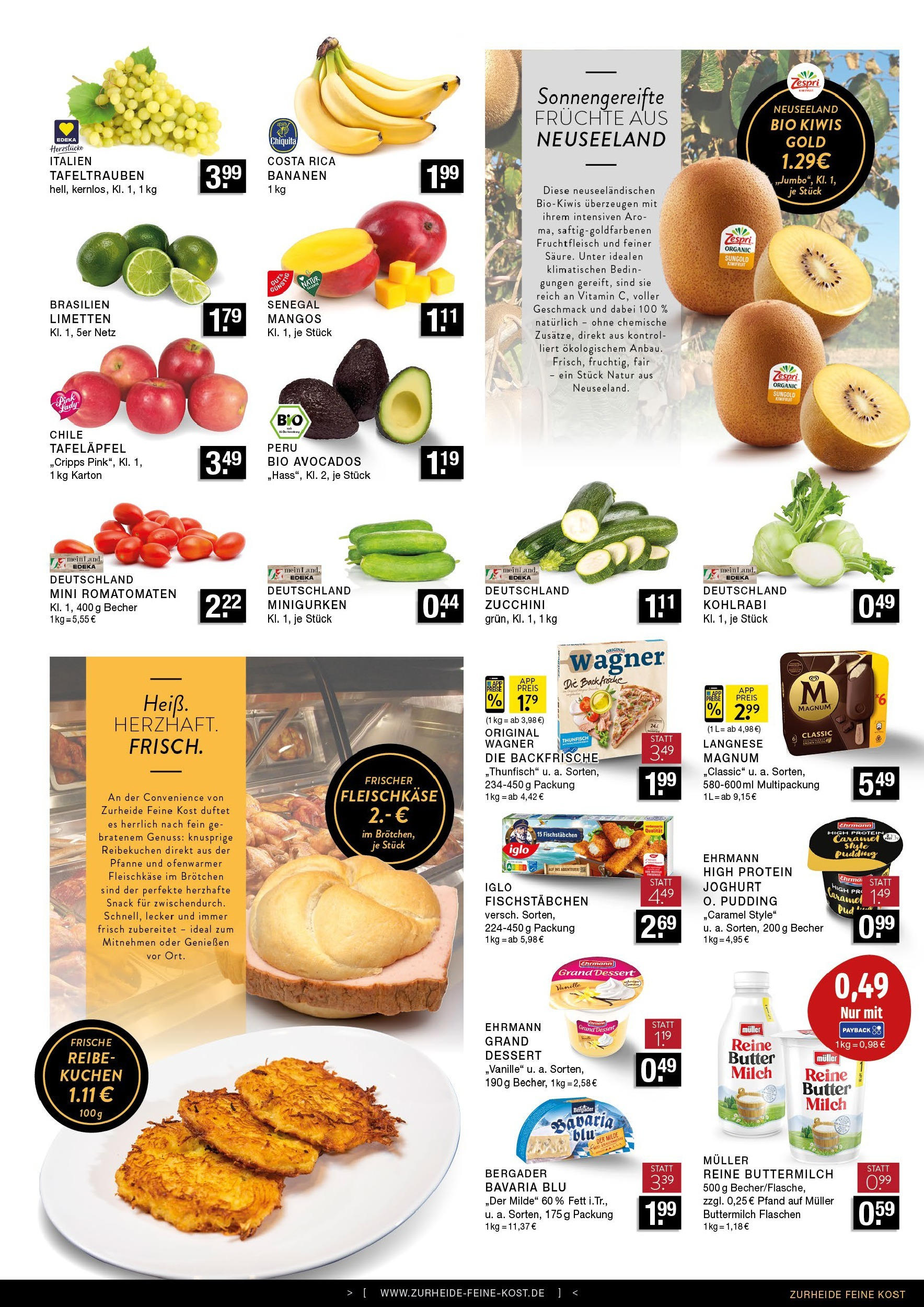 Edeka prospekt Gladbeck	 (ab 11.08.2025) » Angebote Online | Seite: 5 | Produkte: Limetten, Thunfisch, Pudding, Kiwi