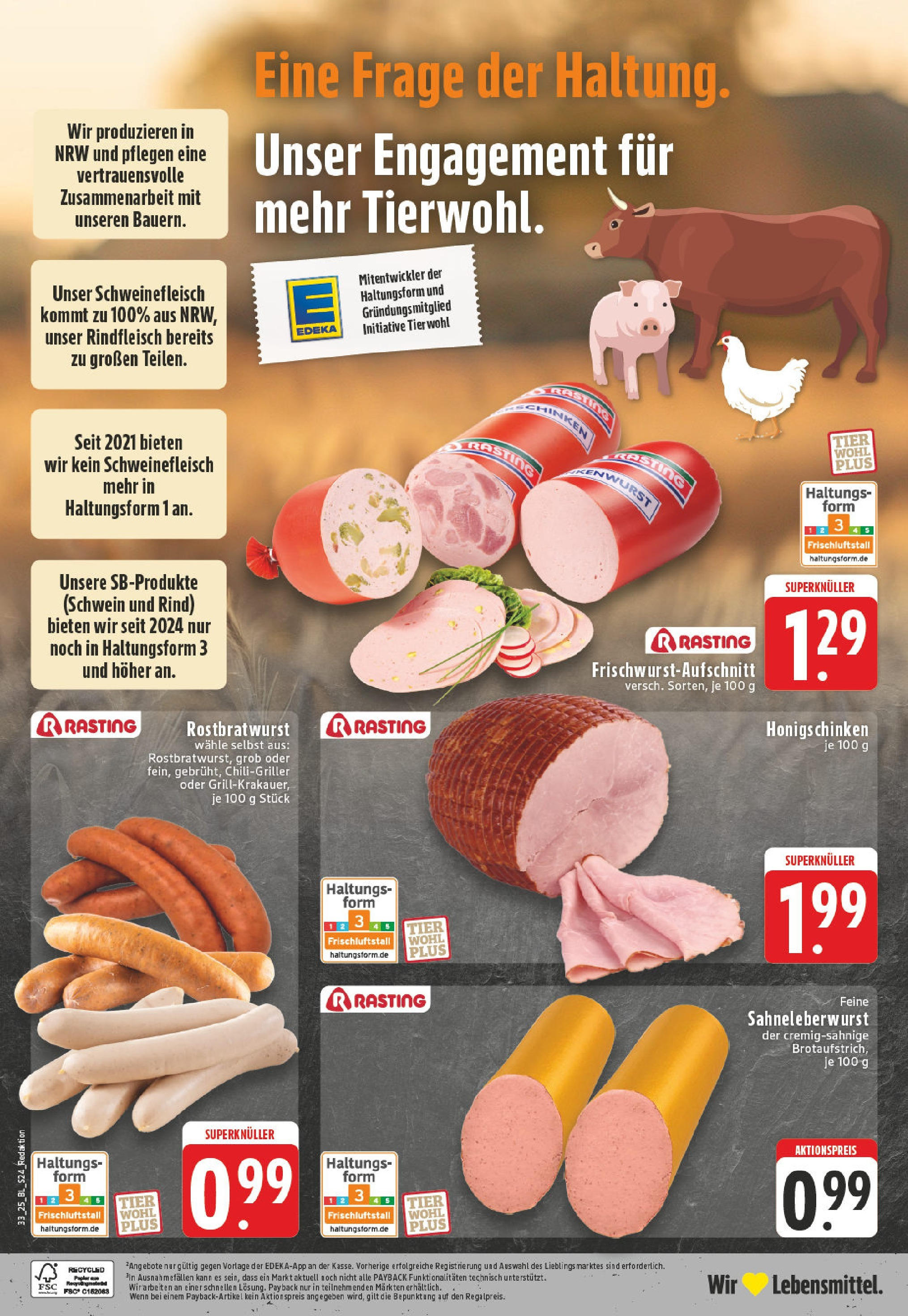 Edeka prospekt Alfter-Witterschlick (ab 10.08.2025) » Angebote Online | Seite: 24 | Produkte: Schinken, Schweinefleisch, Rindfleisch Edeka prospekt Alfter-Witterschlick (ab 10.08.2025) » Angebote Online | Seite: 24 | Produkte: Schinken, Schweinefleisch, Rindfleisch