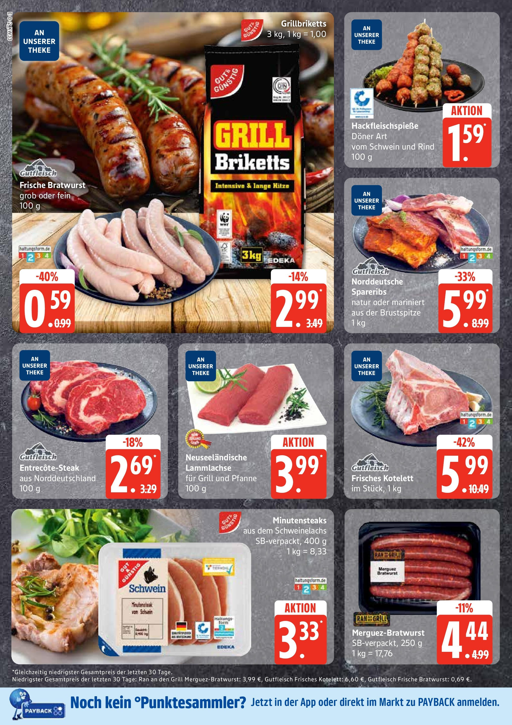 Marktkauf - Marktkauf: Wochenangebote (ab 11.08.2025) » Angebote online | Seite: 8 | Produkte: Grill, Theke, Bratwurst