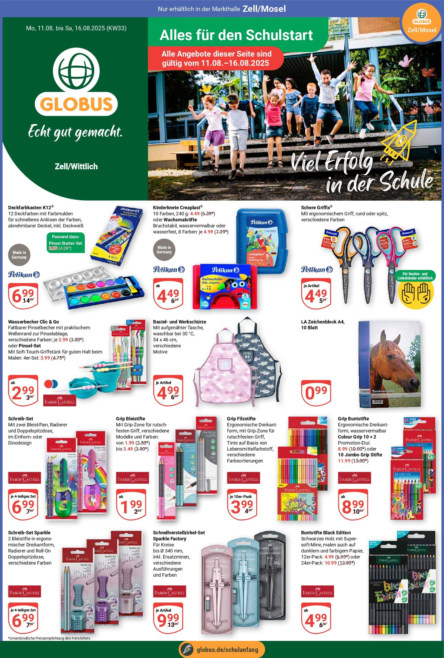 Globus prospekt Wittlich	 (ab 11.08.2025) » Angebote online | Seite: 1 | Produkte: Pinsel
