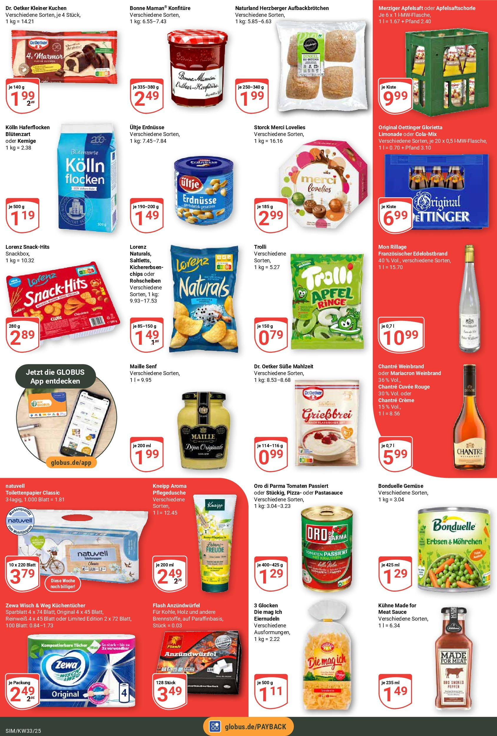 Globus prospekt Simmern (ab 11.08.2025) » Angebote ab Montag | Seite: 9 | Produkte: Ultje erdnusse, Mariacron, Creme, Bonne maman Globus prospekt Simmern (ab 11.08.2025) » Angebote online | Seite: 9 | Produkte: Ultje erdnusse, Mariacron, Creme, Bonne maman
