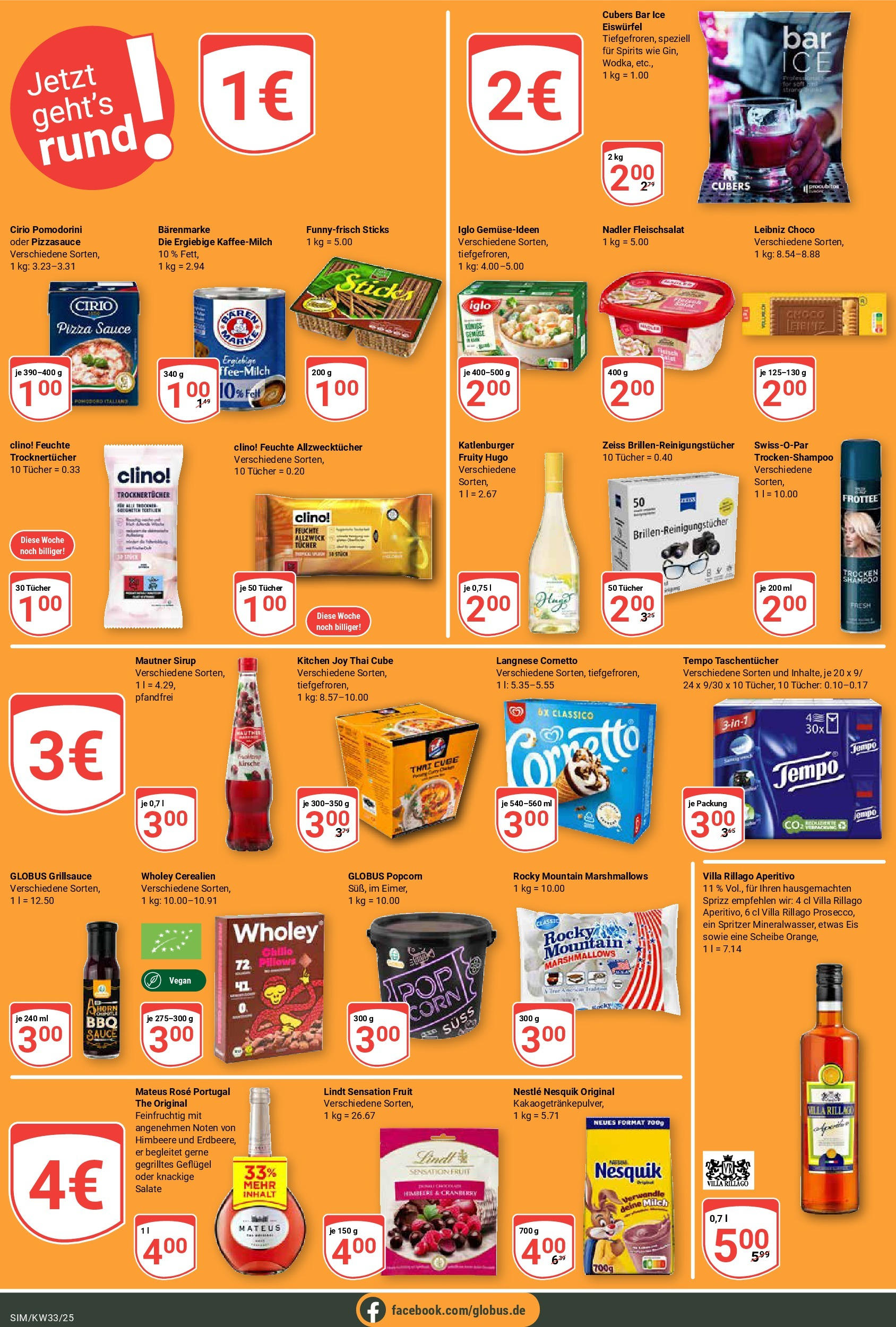 Globus prospekt Simmern (ab 11.08.2025) » Angebote ab Montag | Seite: 22 | Produkte: Nesquik, Milch, Gemüse, Hugo Globus prospekt Simmern (ab 11.08.2025) » Angebote online | Seite: 22 | Produkte: Nesquik, Milch, Gemüse, Hugo