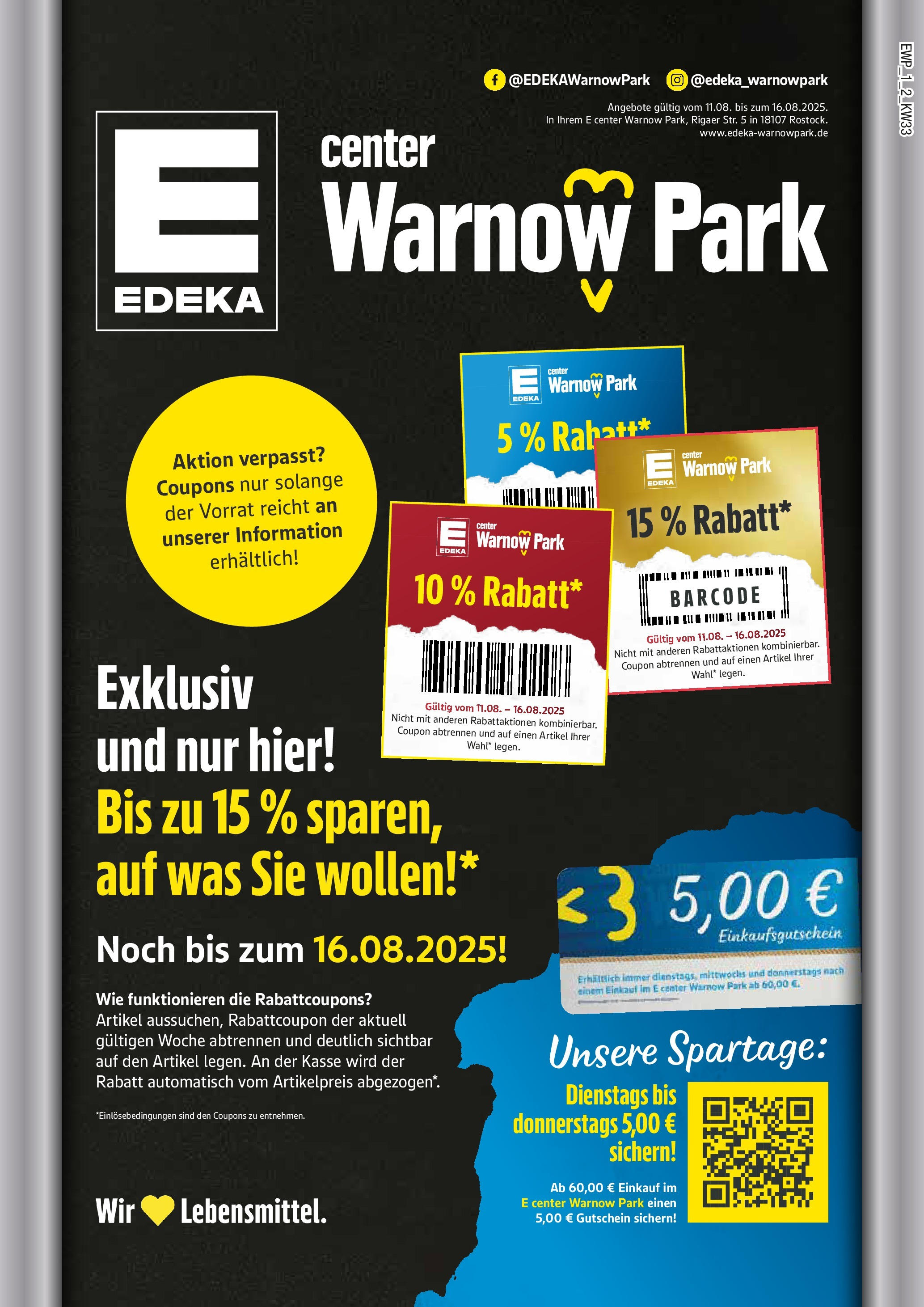 Edeka prospekt Rostock (ab 11.08.2025) » Angebote Online | Seite: 1 Edeka prospekt Rostock (ab 11.08.2025) » Angebote Online | Seite: 1
