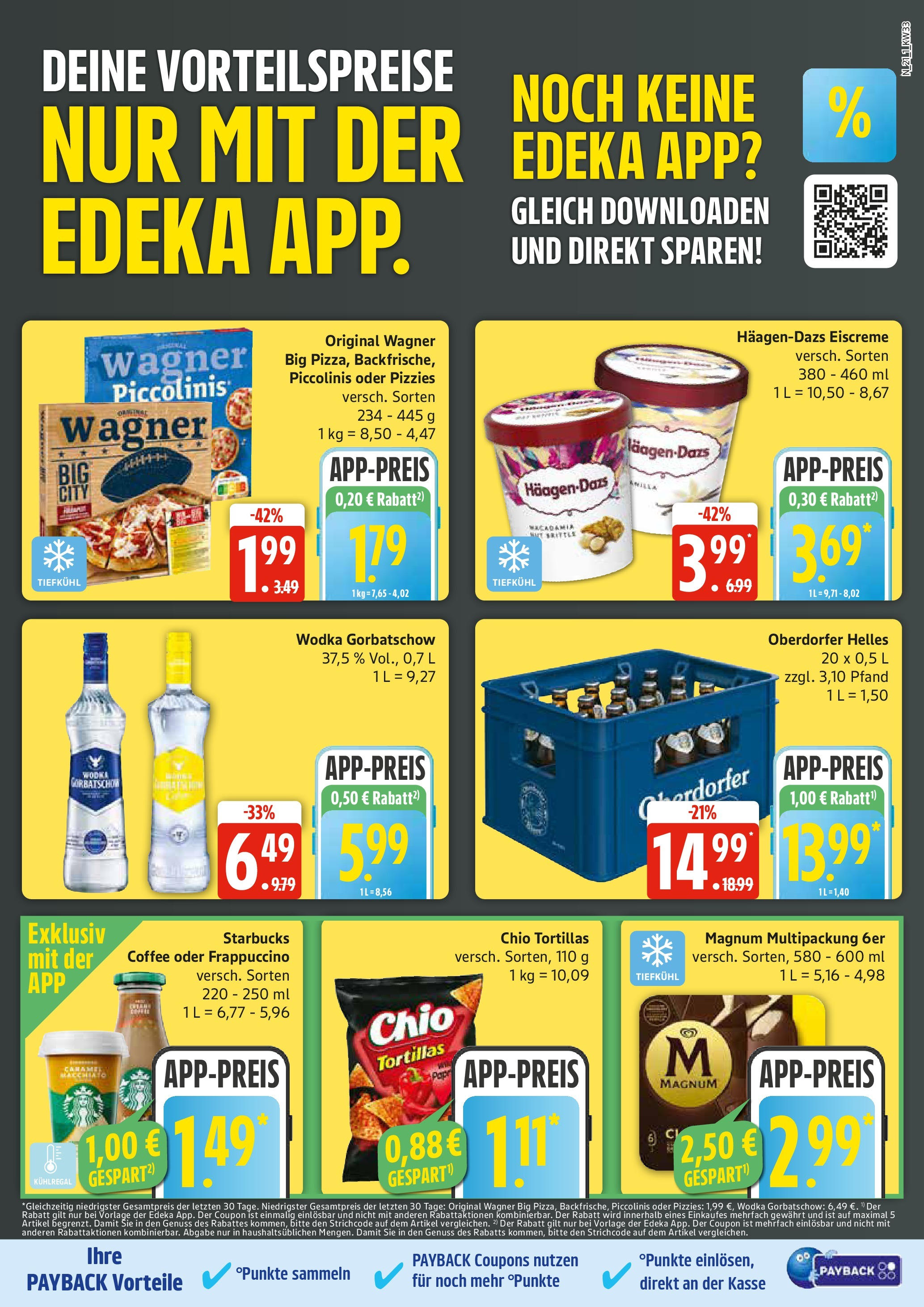 Edeka prospekt Rostock (ab 11.08.2025) » Angebote Online | Seite: 21 | Produkte: Starbucks, Wodka gorbatschow, Piccolinis, Chips Edeka prospekt Rostock (ab 11.08.2025) » Angebote Online | Seite: 21 | Produkte: Starbucks, Wodka gorbatschow, Piccolinis, Chips