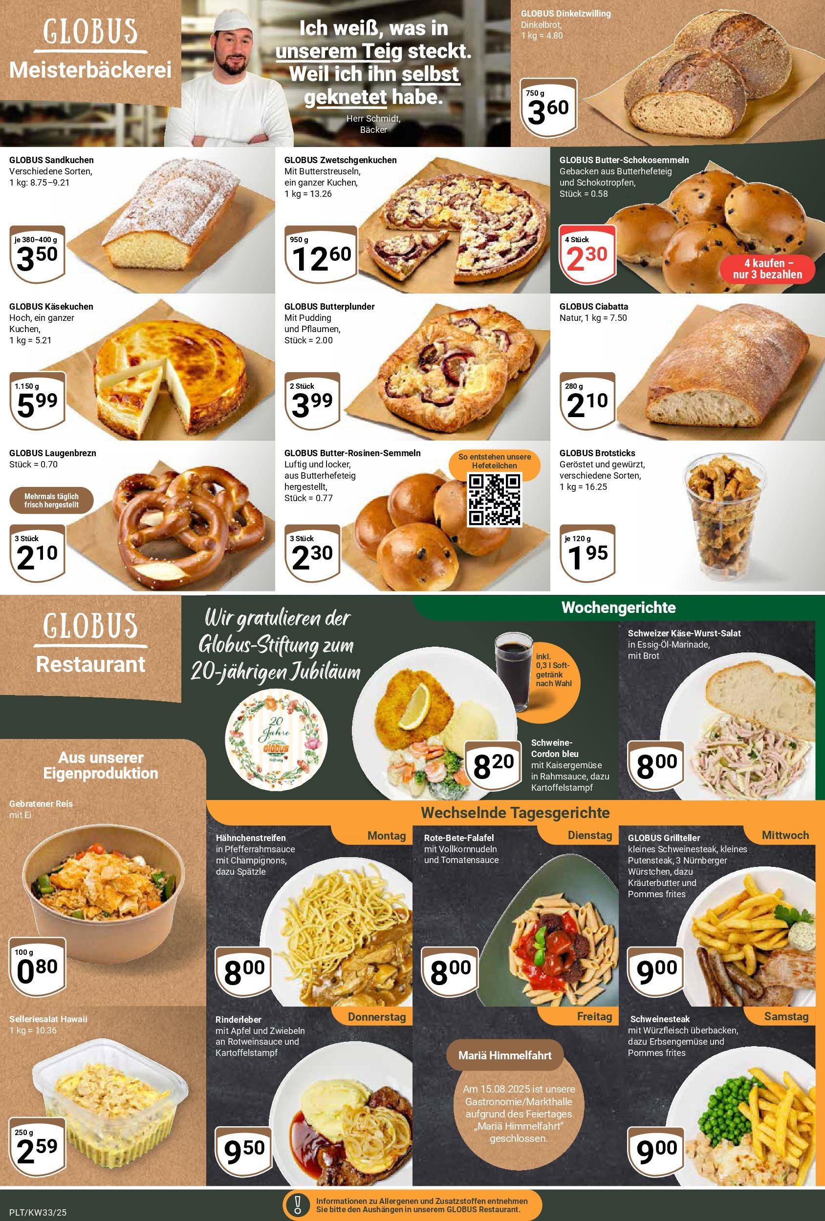 Globus prospekt Plattling (ab 11.08.2025) » Angebote ab Montag | Seite: 5 | Produkte: Pommes frites, Pudding, Brot, Reis Globus prospekt Plattling (ab 11.08.2025) » Angebote online | Seite: 5 | Produkte: Pommes frites, Pudding, Brot, Reis