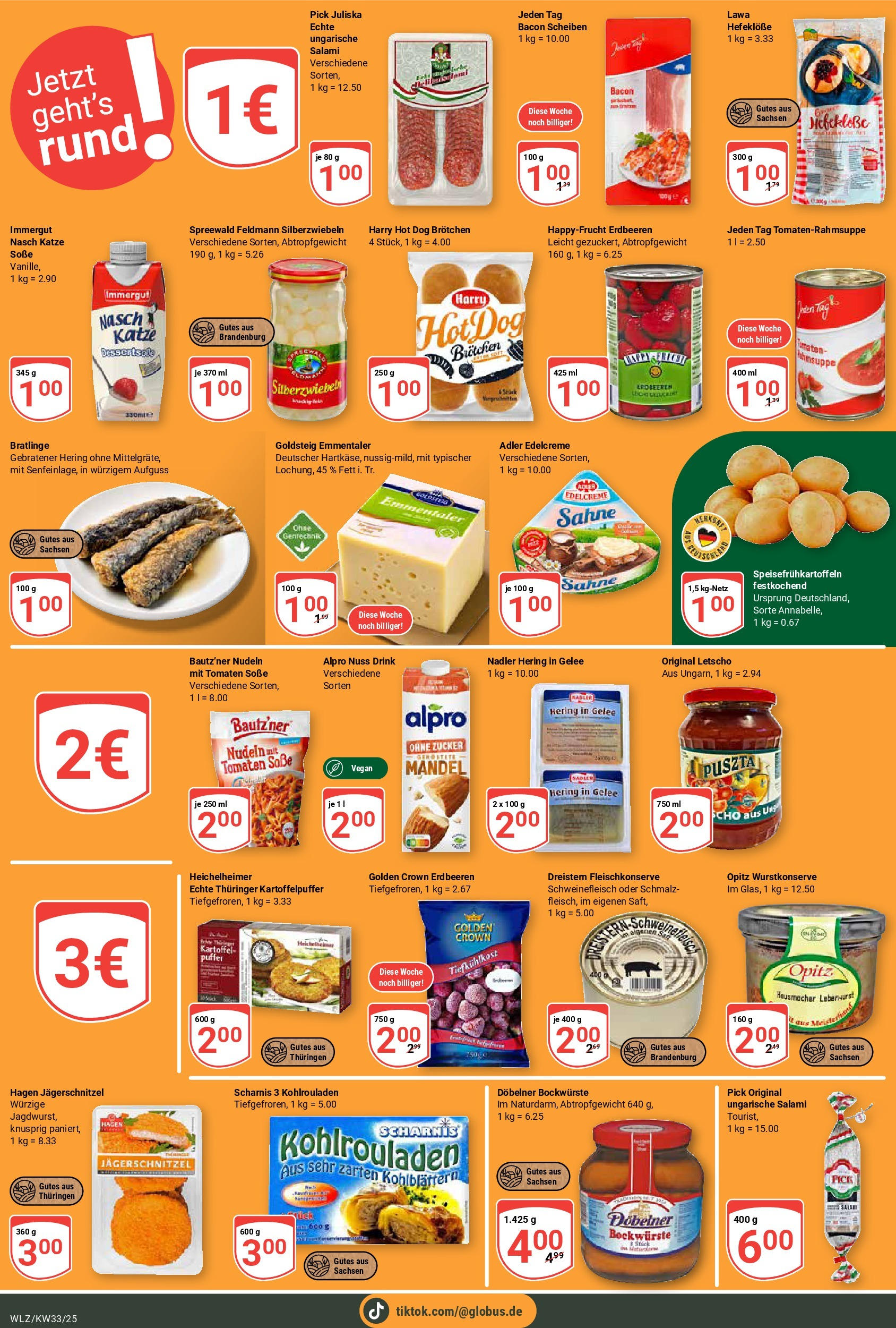 Globus prospekt Weischlitz	 (ab 11.08.2025) » Angebote online | Seite: 21 | Produkte: Alpro, Zucker, Nudeln, Sahne