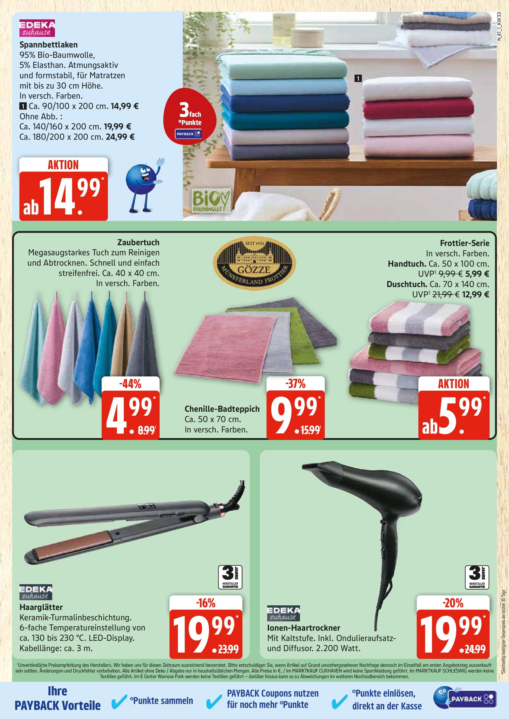 Edeka prospekt Rostock (ab 11.08.2025) » Angebote Online | Seite: 41 | Produkte: Haarglätter Edeka prospekt Rostock (ab 11.08.2025) » Angebote Online | Seite: 41 | Produkte: Haarglätter