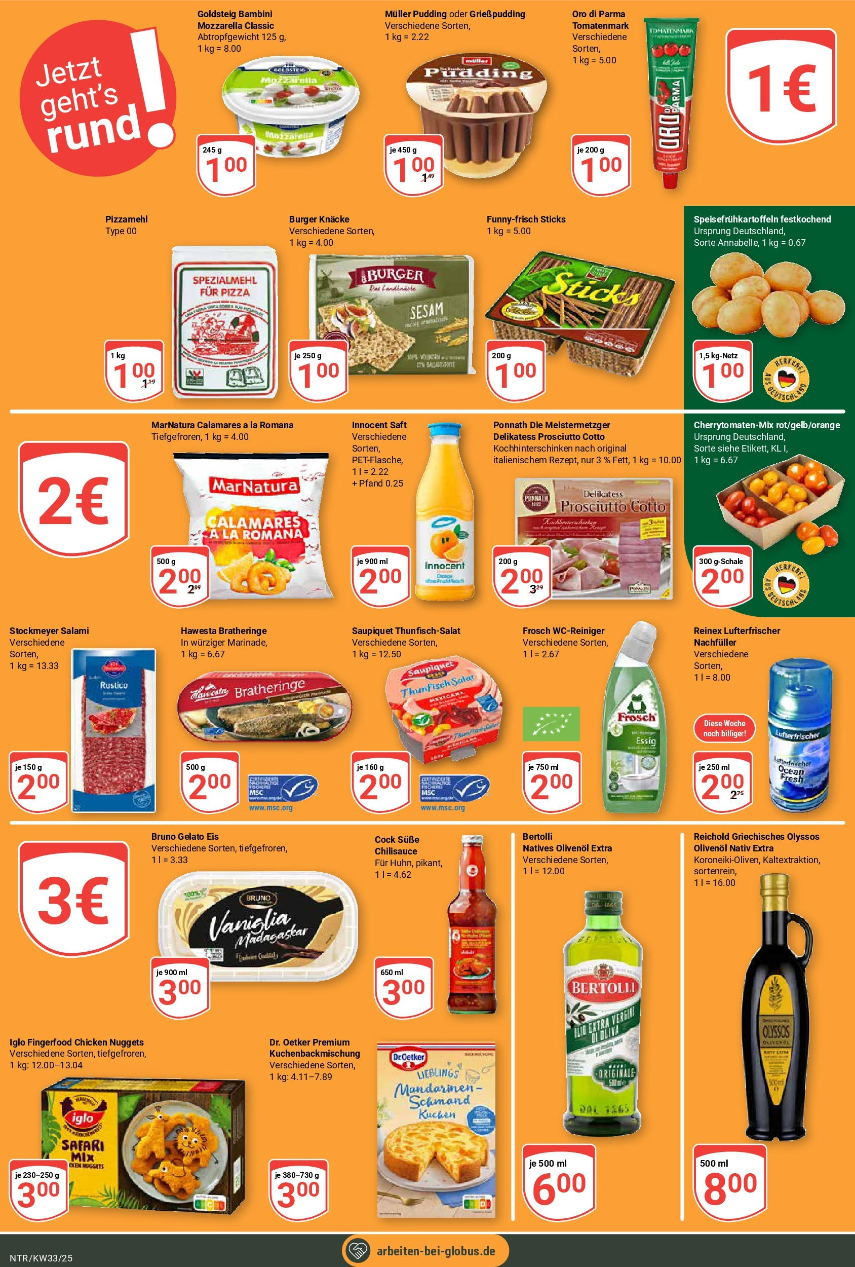 Globus prospekt Neutraubling	 (ab 11.08.2025) » Angebote online | Seite: 18 | Produkte: Iglo, Oro di parma, Kuchen, Salat