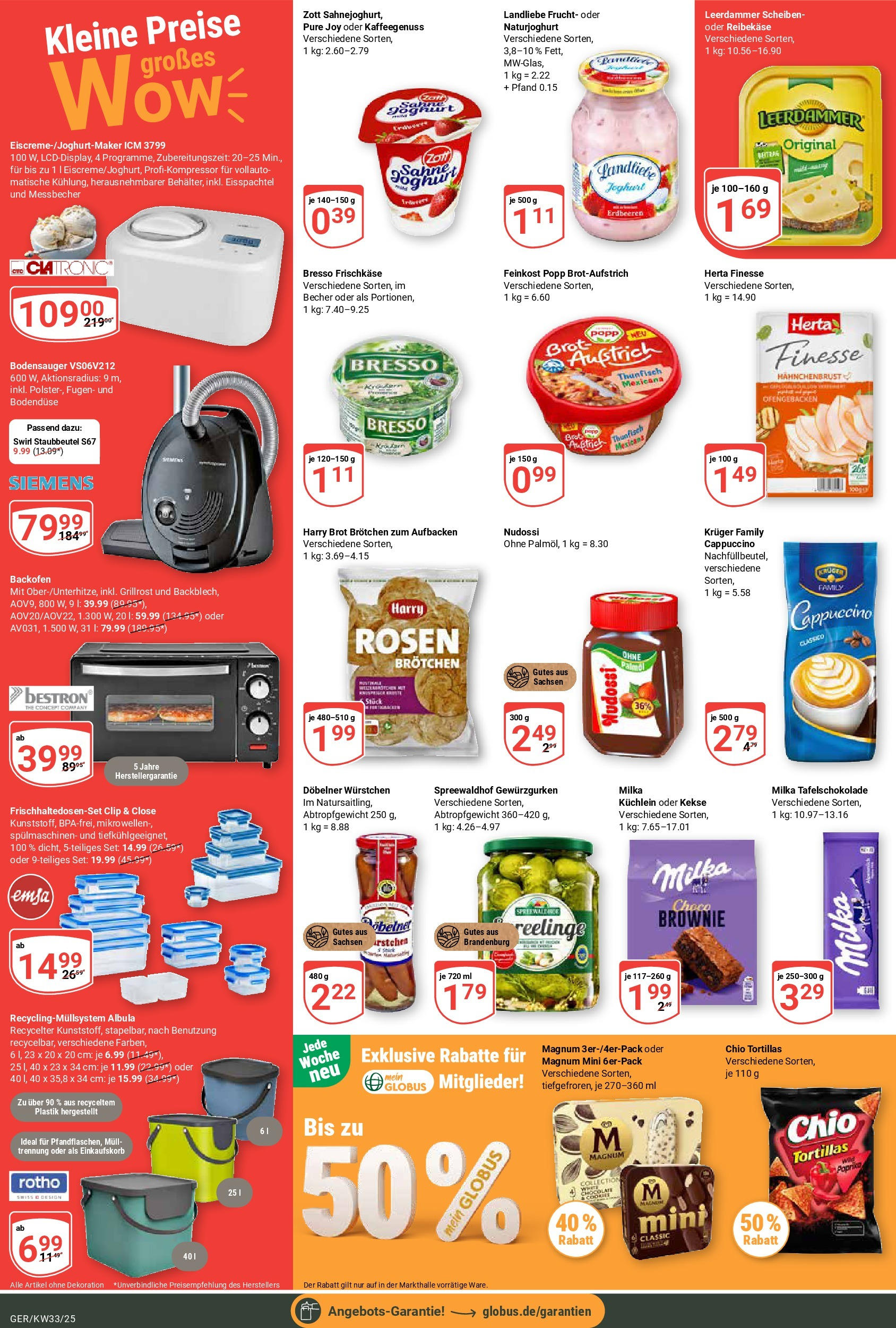 Globus prospekt Gera (ab 11.08.2025) » Angebote ab Montag | Seite: 2 | Produkte: Thunfisch, Bresso, Leerdammer, Eis Globus prospekt Gera (ab 11.08.2025) » Angebote online | Seite: 2 | Produkte: Thunfisch, Bresso, Leerdammer, Eis