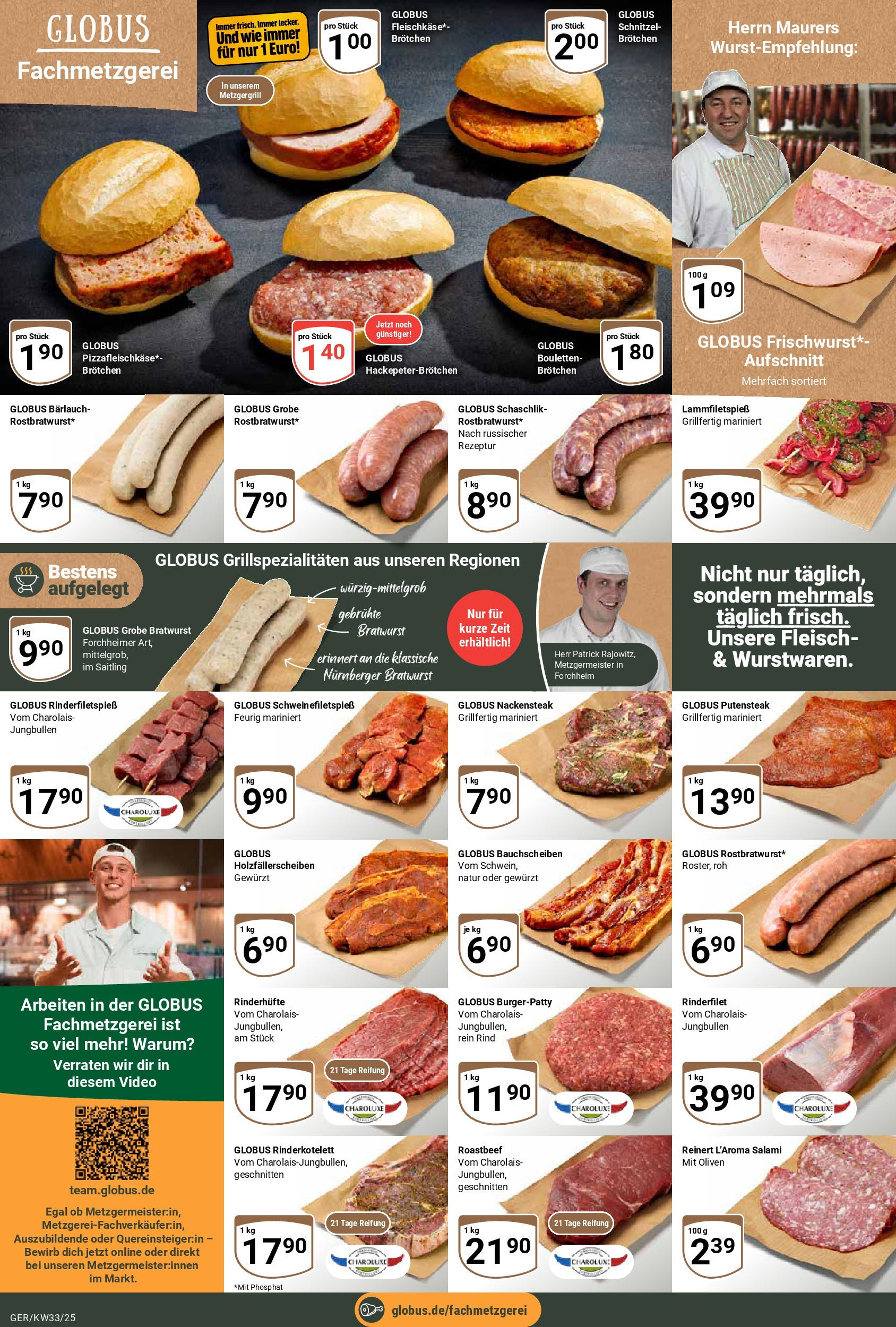 Globus prospekt Gera (ab 11.08.2025) » Angebote ab Montag | Seite: 6 | Produkte: Grill, Roastbeef, Salami, Video Globus prospekt Gera (ab 11.08.2025) » Angebote online | Seite: 6 | Produkte: Grill, Roastbeef, Salami, Video