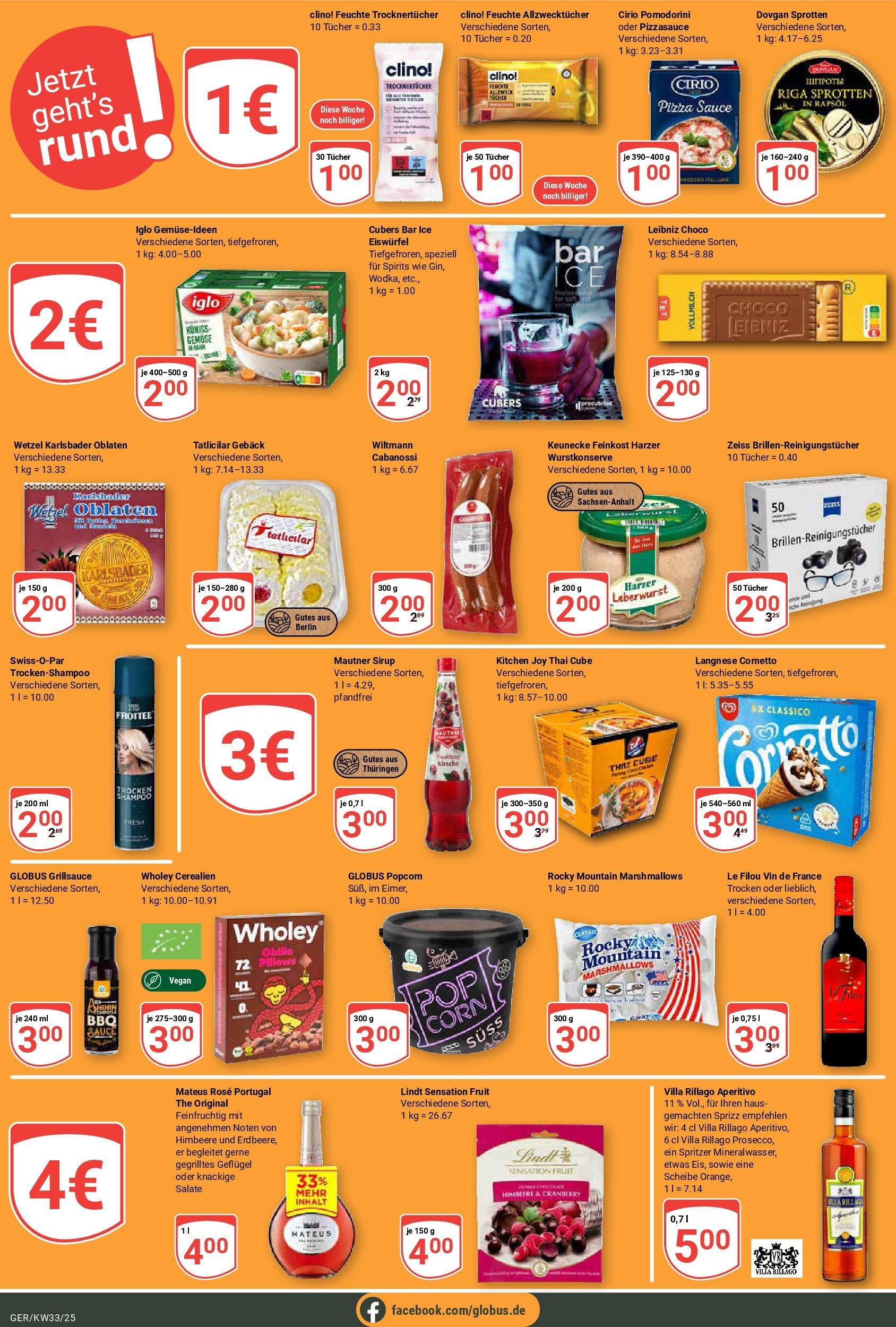 Globus prospekt Gera (ab 11.08.2025) » Angebote ab Montag | Seite: 19 | Produkte: Langnese, Rapsöl, Sirup, Lindt Globus prospekt Gera (ab 11.08.2025) » Angebote online | Seite: 19 | Produkte: Langnese, Rapsöl, Sirup, Lindt