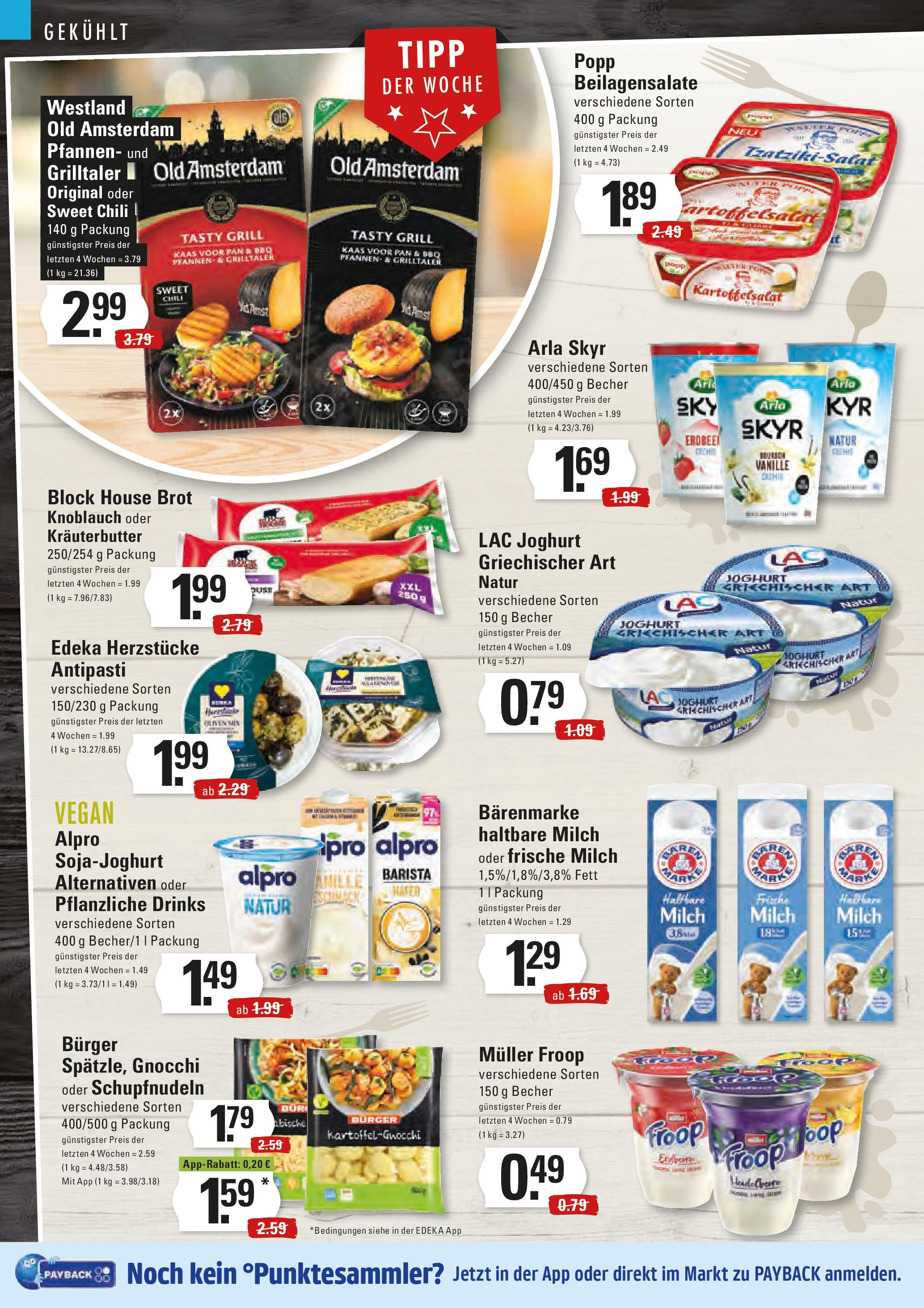 Edeka prospekt Stade	 (ab 11.08.2025) » Angebote Online | Seite: 6 | Produkte: Grill, Joghurt, Burger, Knoblauch