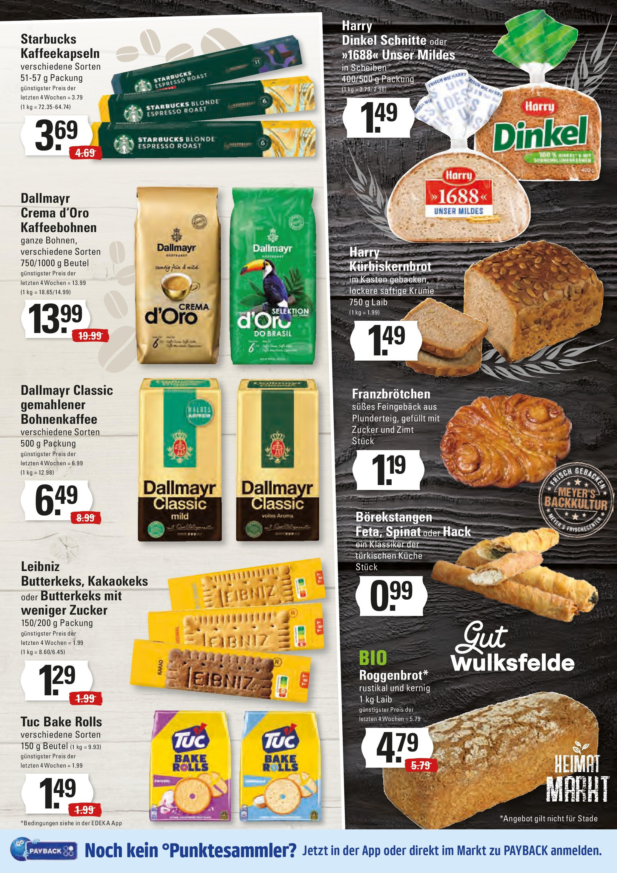 Edeka prospekt Stade	 (ab 11.08.2025) » Angebote Online | Seite: 13 | Produkte: Küche, Starbucks, Dallmayr, Zucker