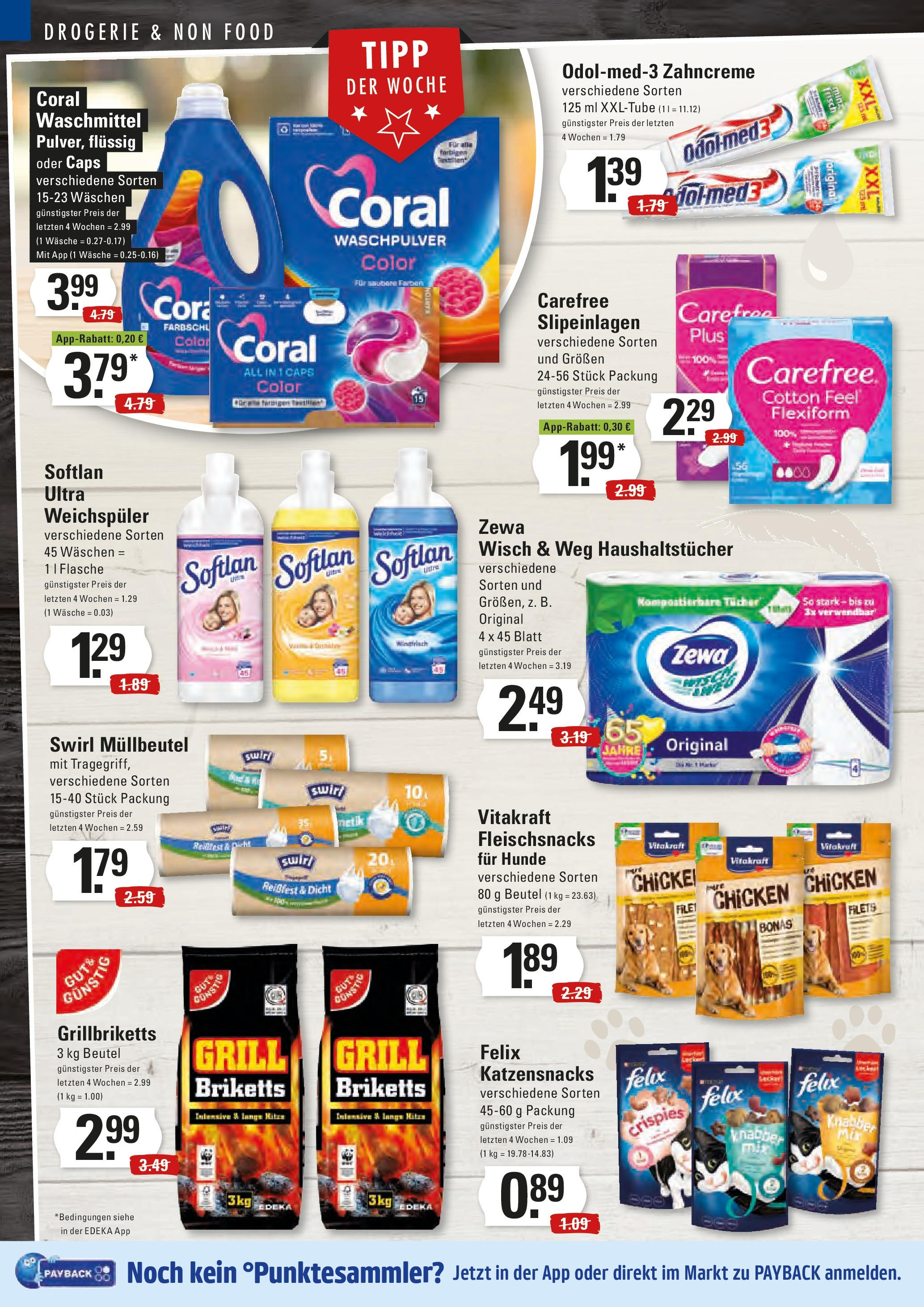 Edeka prospekt Stade	 (ab 11.08.2025) » Angebote Online | Seite: 16 | Produkte: Grill, Coral, Coral waschmittel, Weichspüler
