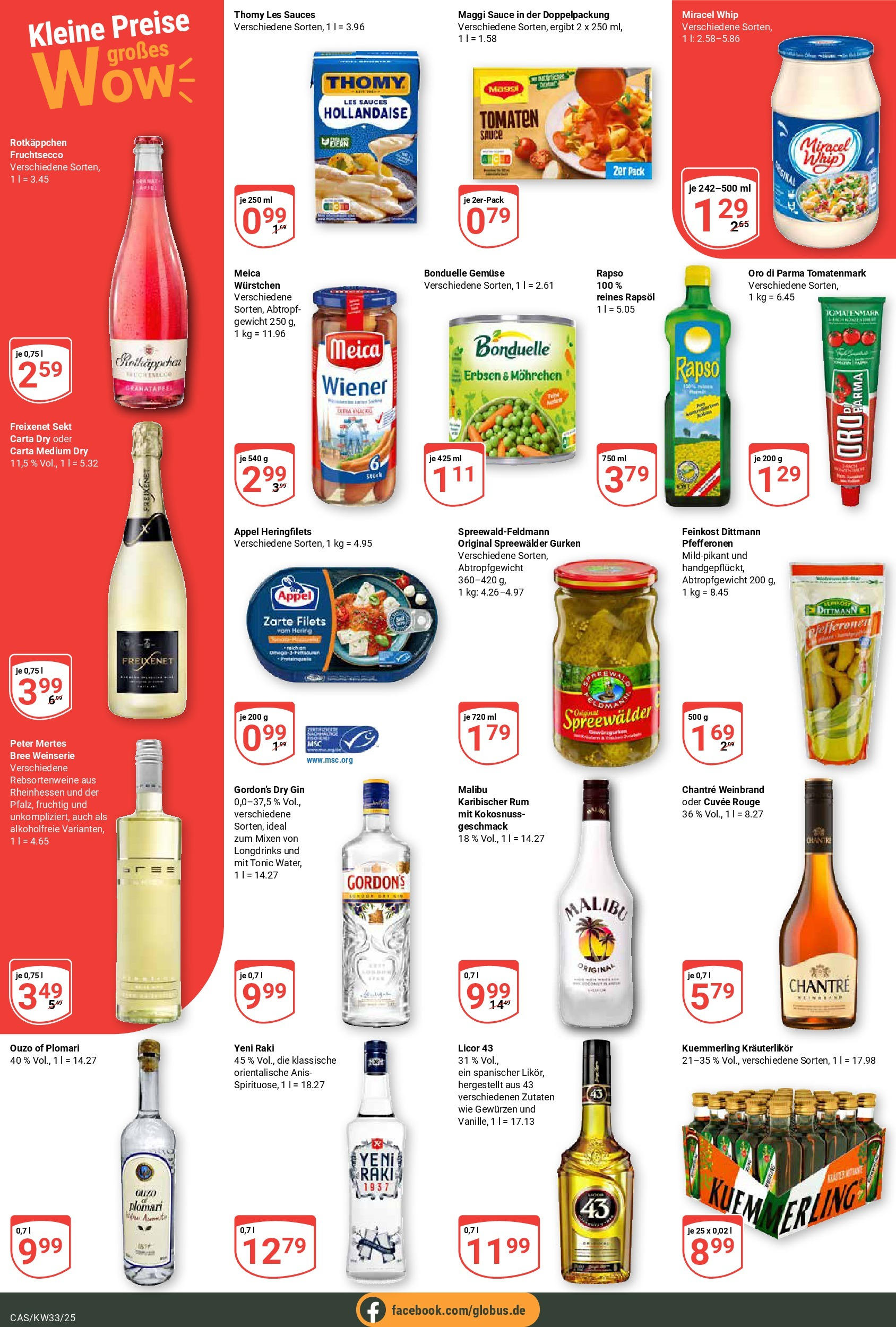 Globus prospekt Castrop-Rauxel	 (ab 11.08.2025) » Angebote online | Seite: 4 | Produkte: Rum, Fruchtsecco, Chantré, Rotkäppchen