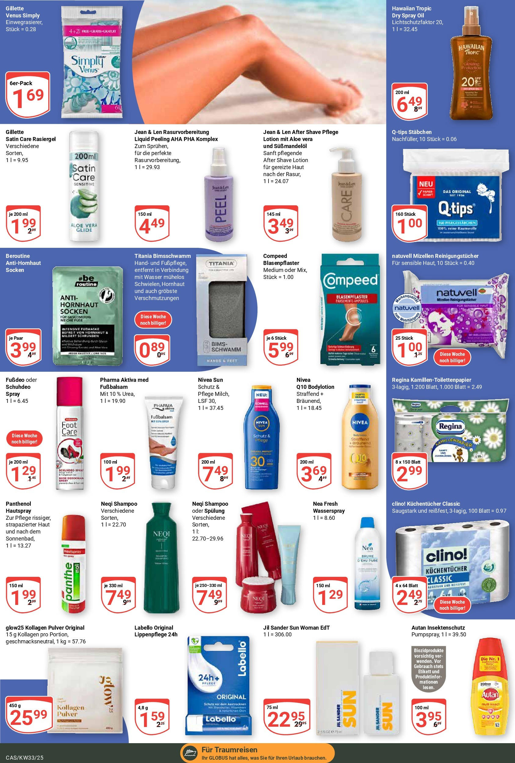 Globus prospekt Castrop-Rauxel	 (ab 11.08.2025) » Angebote online | Seite: 21 | Produkte: Shampoo, Spülung, Peeling, Socken