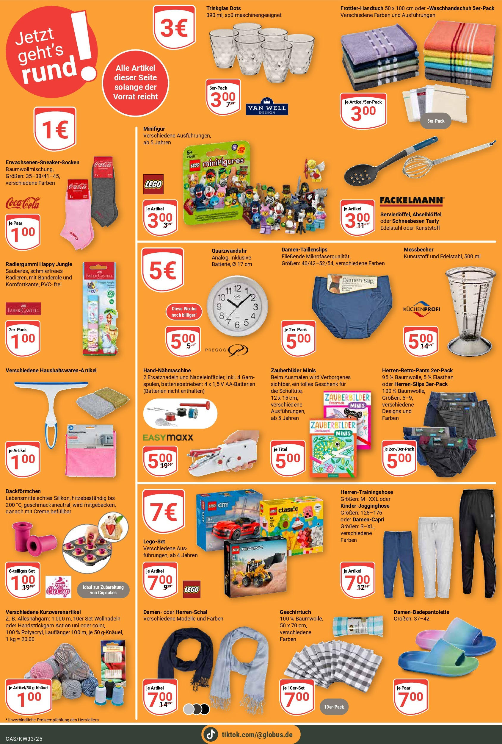 Globus prospekt Castrop-Rauxel	 (ab 11.08.2025) » Angebote online | Seite: 23 | Produkte: Coca cola, Cola, Batterien, Creme