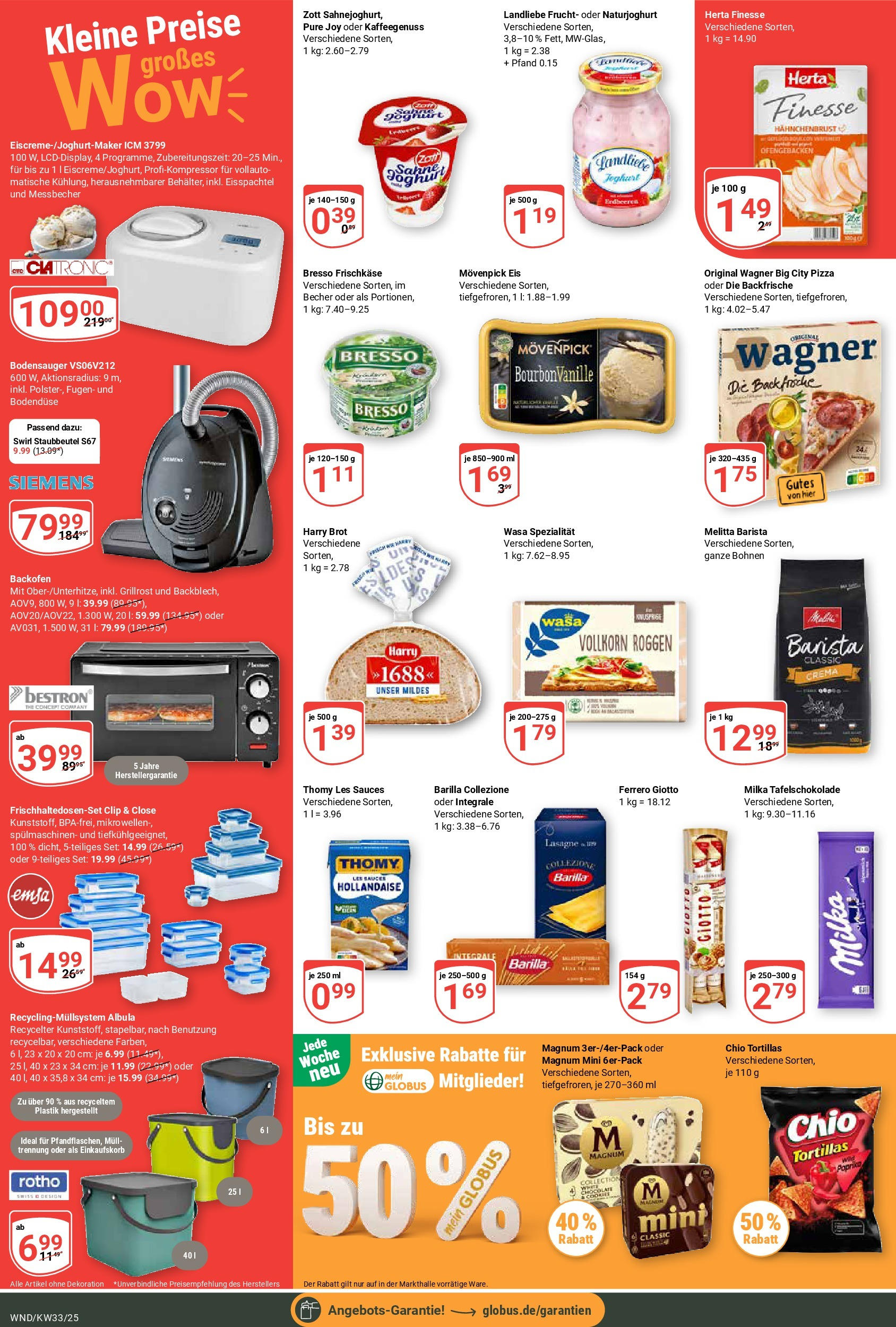 Globus prospekt St. Wendel (ab 11.08.2025) » Angebote ab Montag | Seite: 10 | Produkte: Melitta, Milka, Backofen, Erdbeeren Globus prospekt St. Wendel (ab 11.08.2025) » Angebote online | Seite: 10 | Produkte: Melitta, Milka, Backofen, Erdbeeren