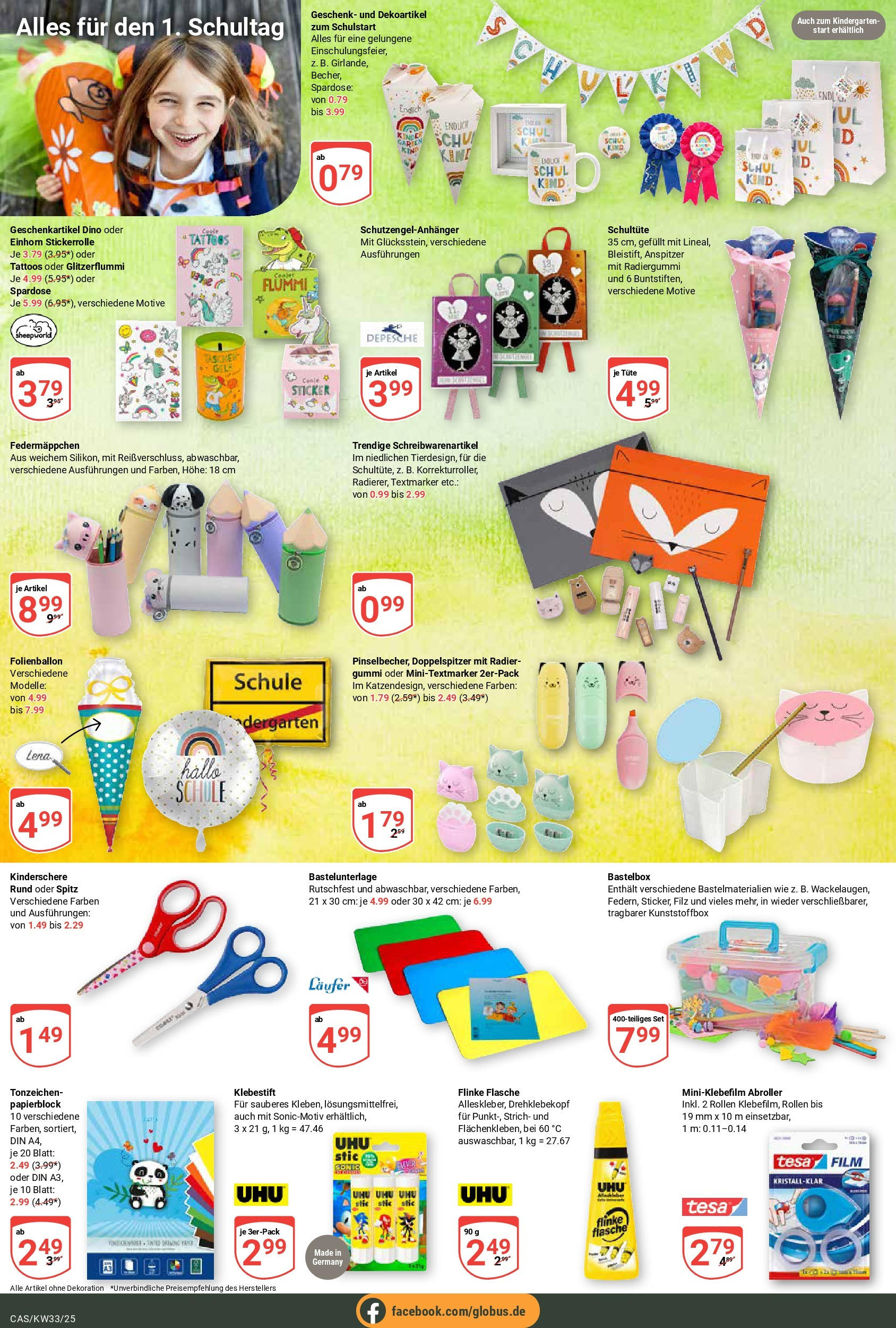 Globus prospekt Castrop-Rauxel	 (ab 11.08.2025) » Angebote online | Seite: 26 | Produkte: Anspitzer