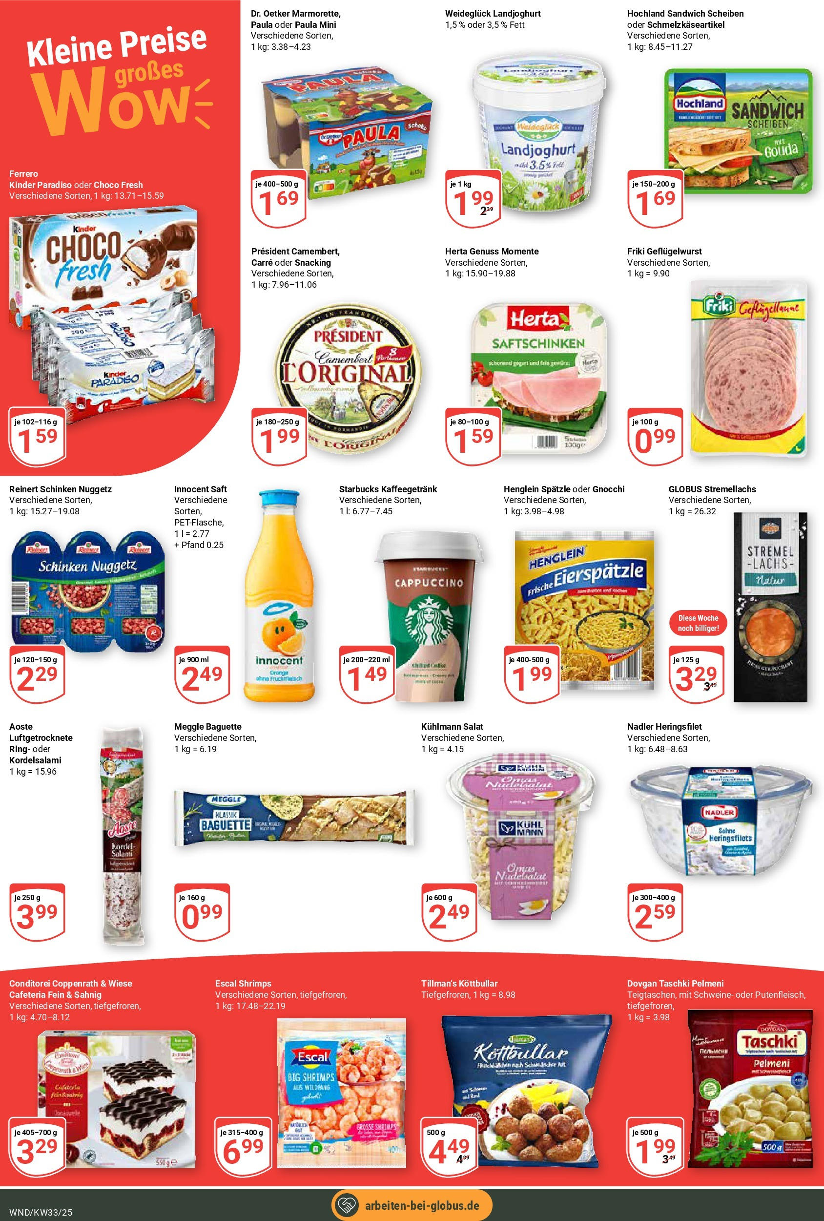 Globus prospekt St. Wendel (ab 11.08.2025) » Angebote ab Montag | Seite: 12 | Produkte: Starbucks, Lachs, Salami, Saft Globus prospekt St. Wendel (ab 11.08.2025) » Angebote online | Seite: 12 | Produkte: Starbucks, Lachs, Salami, Saft