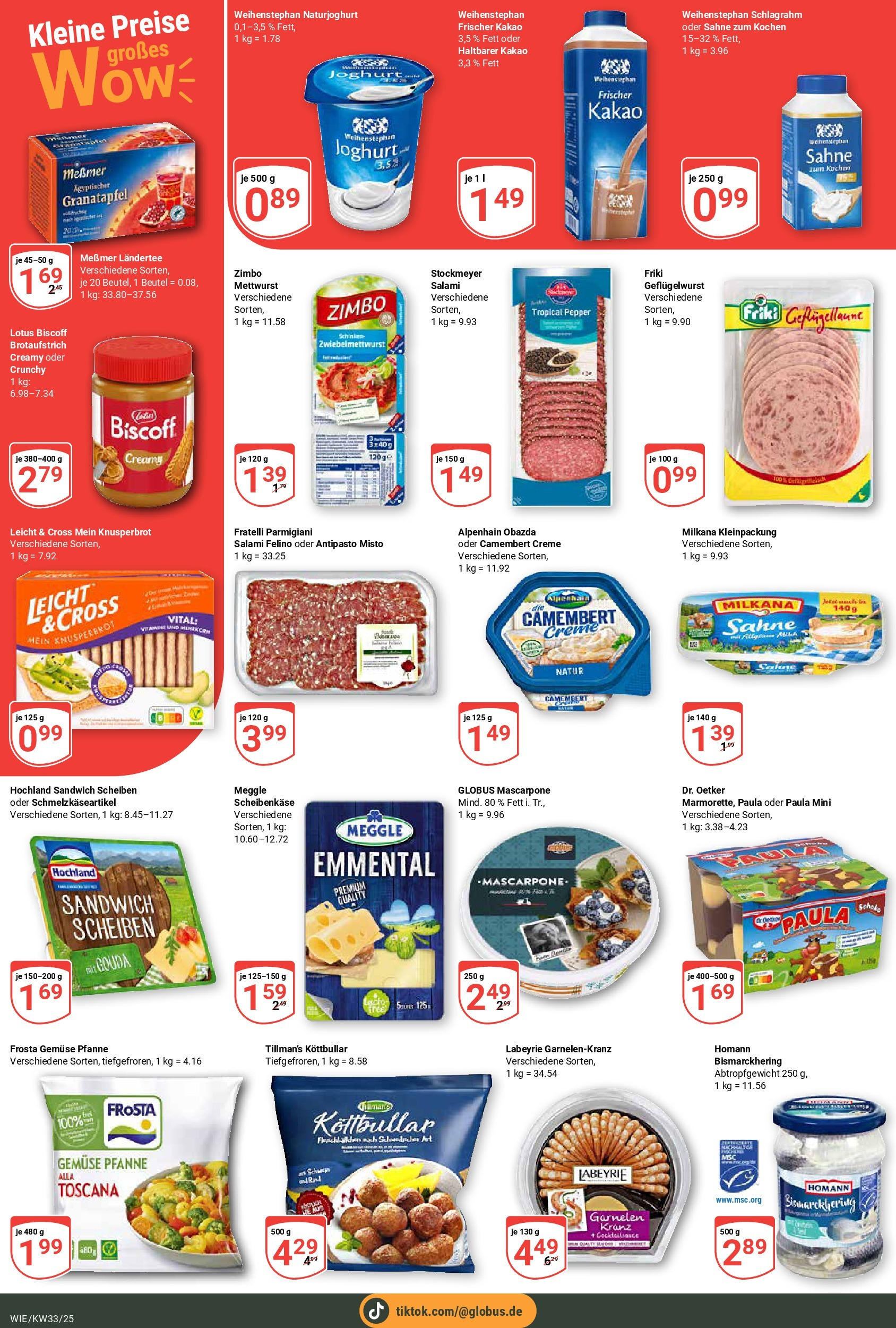 Globus prospekt Waghäusel	 (ab 11.08.2025) » Angebote online | Seite: 2 | Produkte: Messmer, Gouda, Garnelen, Gemüse