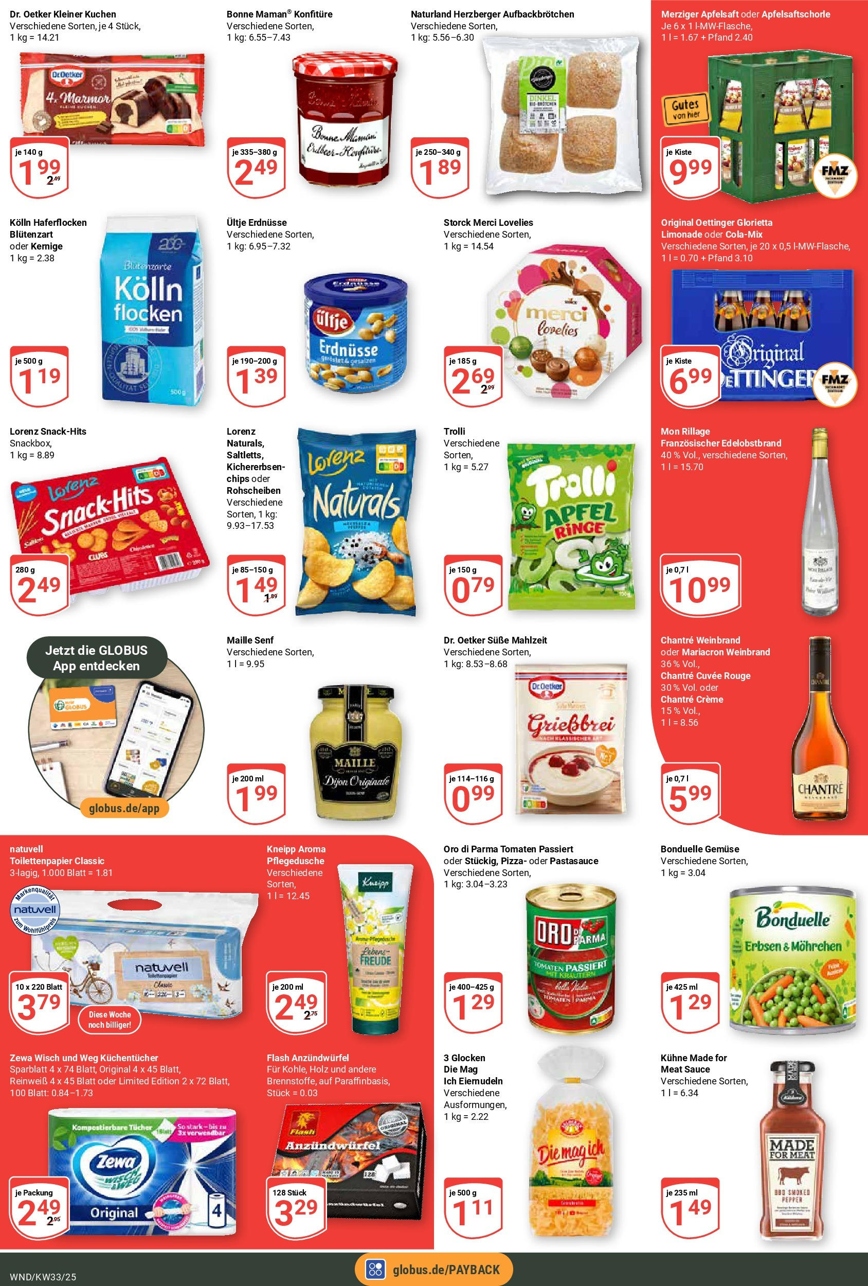 Globus prospekt St. Wendel (ab 11.08.2025) » Angebote ab Montag | Seite: 13 | Produkte: Kolln, Rouge, Oro di parma, Pizza Globus prospekt St. Wendel (ab 11.08.2025) » Angebote online | Seite: 13 | Produkte: Kolln, Rouge, Oro di parma, Pizza